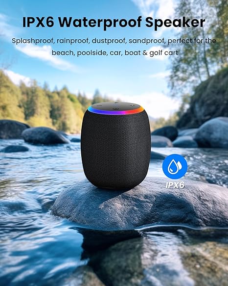 Zicoroop Portable Wireless Bluetooth Speaker