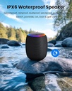 Zicoroop Portable Wireless Bluetooth Speaker