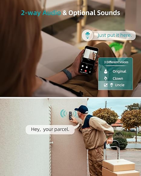 ZUMIMALL P8 Doorbell Camera