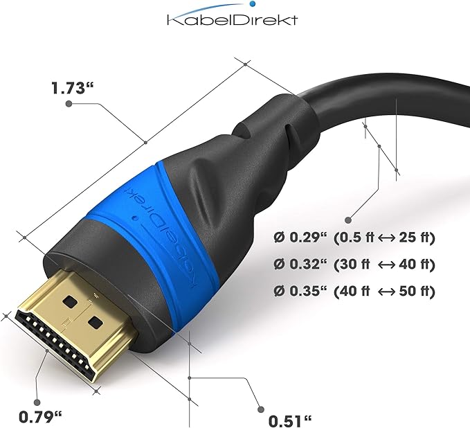 HDMI cable High Speed 35ft