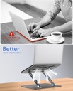 JCZT foldable laptop stand for desk