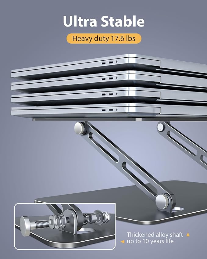 JCZT foldable laptop stand for desk