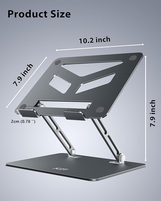 JCZT foldable laptop stand for desk