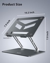 JCZT foldable laptop stand for desk