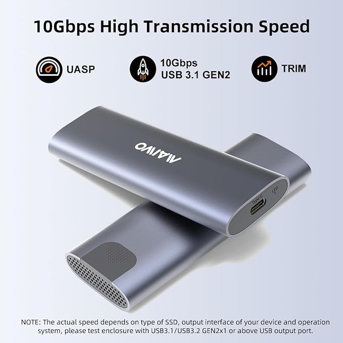 MAIWO M.2 NVMe SSD Enclosure USB 3.1 Gen2