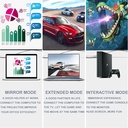 Soonsoonic 4K HDMI Cable 75 Ft with Built-in Signal Booster