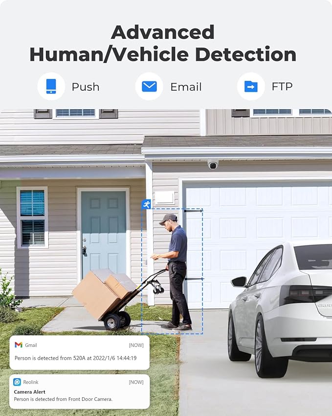 REOLINK 5MP HD Dome Security Camera , IP, IR Night Vision