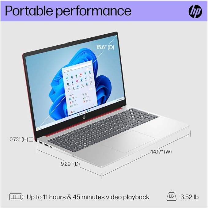 HP Laptop15.6-Inch HD Pentium