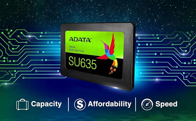 ADATA SSD (SU635S, 520/450MB/s, 480GB)