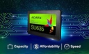 ADATA SSD (SU635S, 520/450MB/s, 480GB)