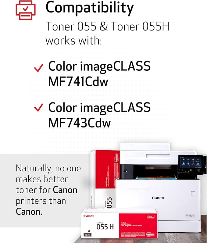 Canon 055 toner cartridge (black)