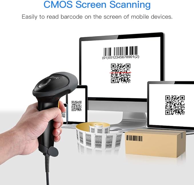 Handheld Barcode & QR Code Scanner