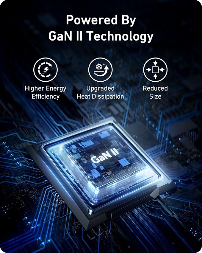 Anker 100W USB c charger block (GaN II) 3 port
