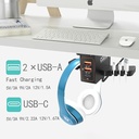 COZOO Headphone stand with USB Charger
