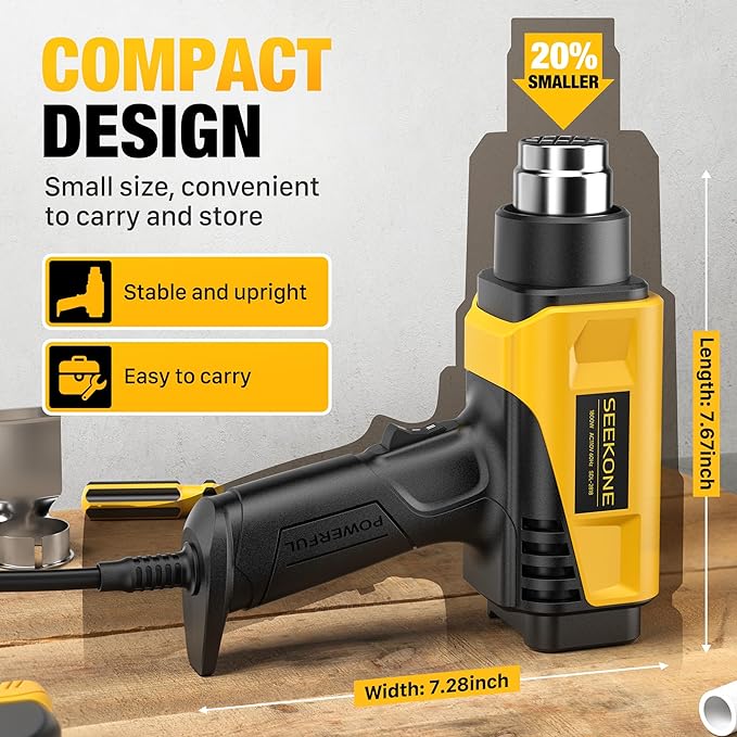 Seekone 1800W Heat Gun
