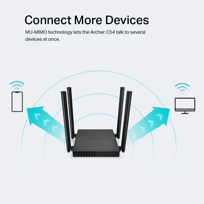 TP-Link Archer C54 AC1200 dual band Wi-Fi router 