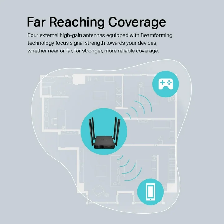 TP-Link Archer C54 AC1200 dual band Wi-Fi router 