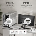 Benfei 4K Display port to HDMI cable (6ft) 