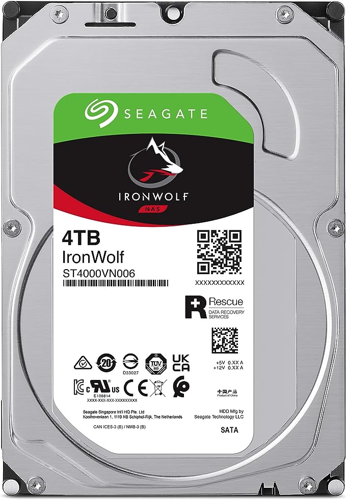 Seagate IronWolf 4 TB HDD