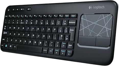 Logitech K400 Plus Wireless Touchpad, Keyboard