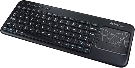 Logitech K400 Plus Wireless Touchpad, Keyboard