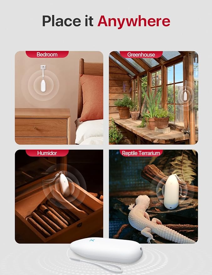 X-Sense Wi-Fi Smart Hygrometer thermometer