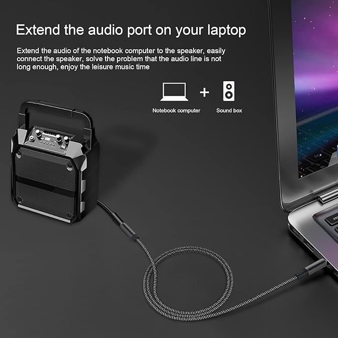 3.5mm Audio Male to Female Extension Cable