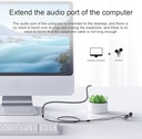 3.5mm Audio Male to Female Extension Cable