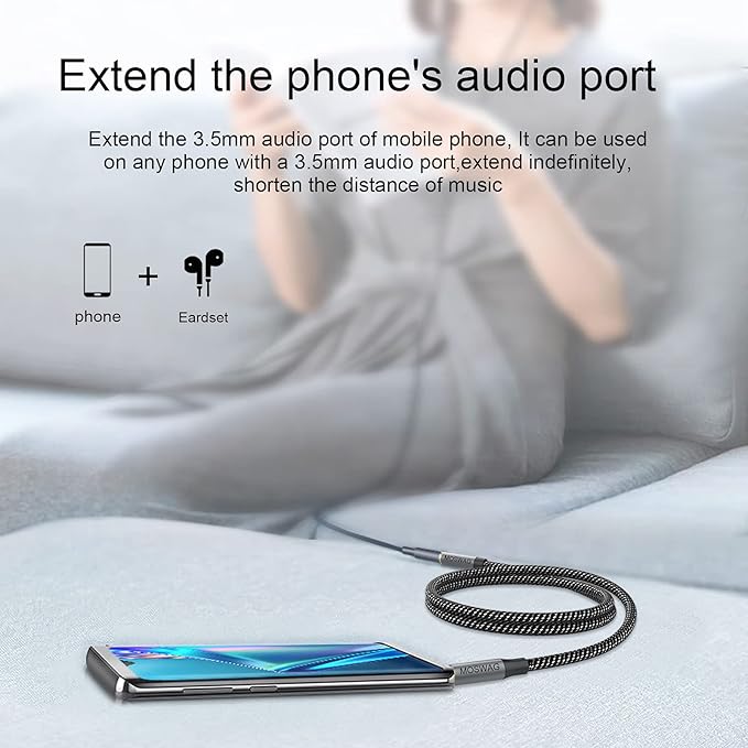 3.5mm Audio Male to Female Extension Cable