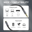 3.5mm Audio Male to Female Extension Cable
