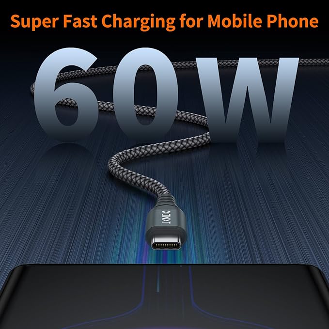 JXMOX USB-C to C cable 1m