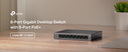 Tp-Link 8 port Gigabit PoE+ Switch - LS108GP
