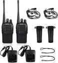 PXTON Portable Two-Way Radio Solution (2 Pack)