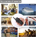 PXTON Portable Two-Way Radio Solution (2 Pack)