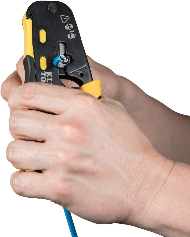 Klein Tools Pass-Thru Modular Crimper