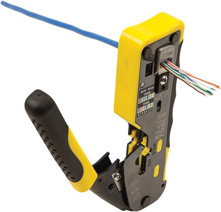 Klein Tools Pass-Thru Modular Crimper