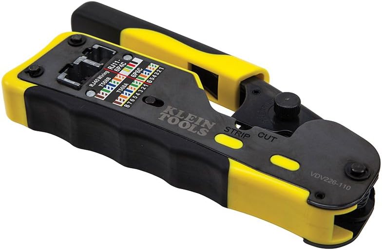 Klein Tools Pass-Thru Modular Crimper