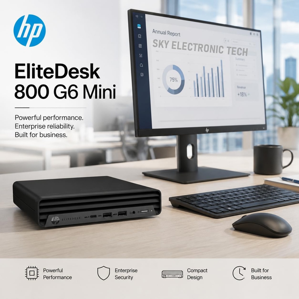 HP Elitedesk 800 G6 - Desktop Mini PC