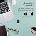 TP-Link AC1300 USB Wi-Fi Adapter - Archer T3U