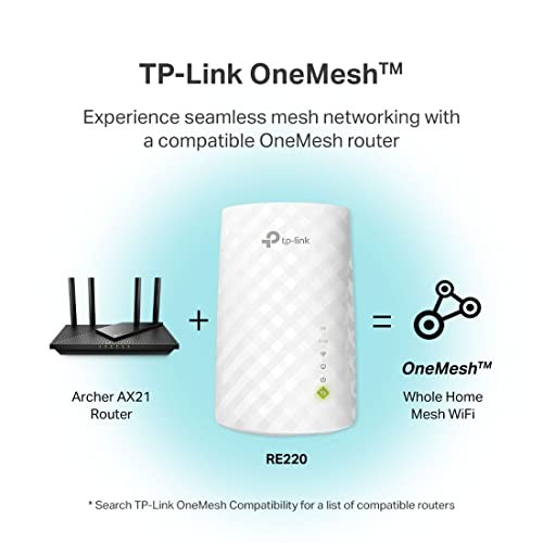 TP-Link AC750 | Dual Band Mesh Wi-Fi Extender