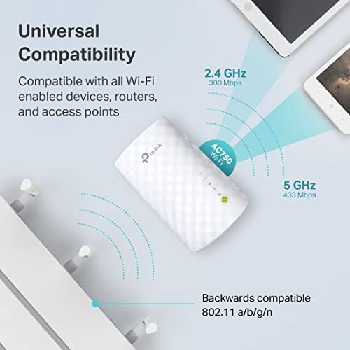 TP-Link AC750 | Dual Band Mesh Wi-Fi Extender