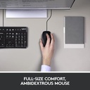 Logitech MK120 Full-Size Wired Keyboard and Mouse Combo
