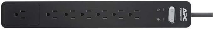 APC Surge Protector, 7 Outlet Power Strip