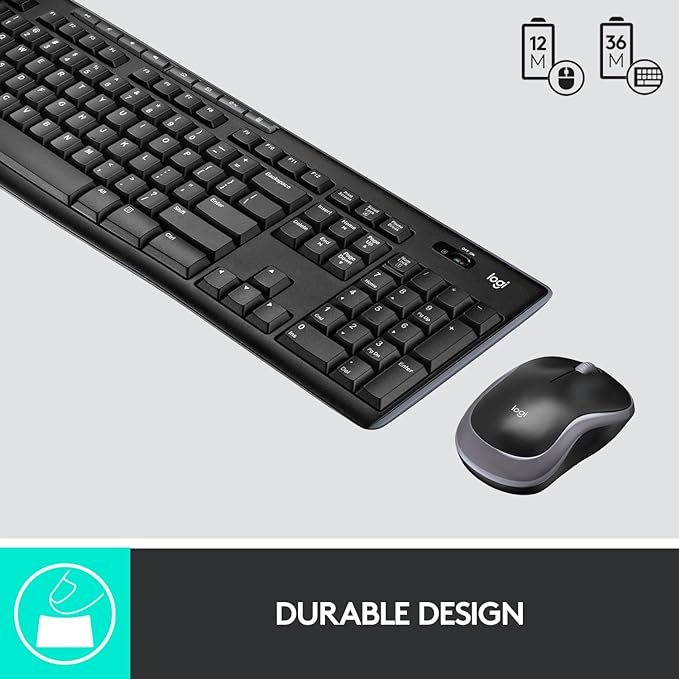 Logitech Full-Size wireless combo