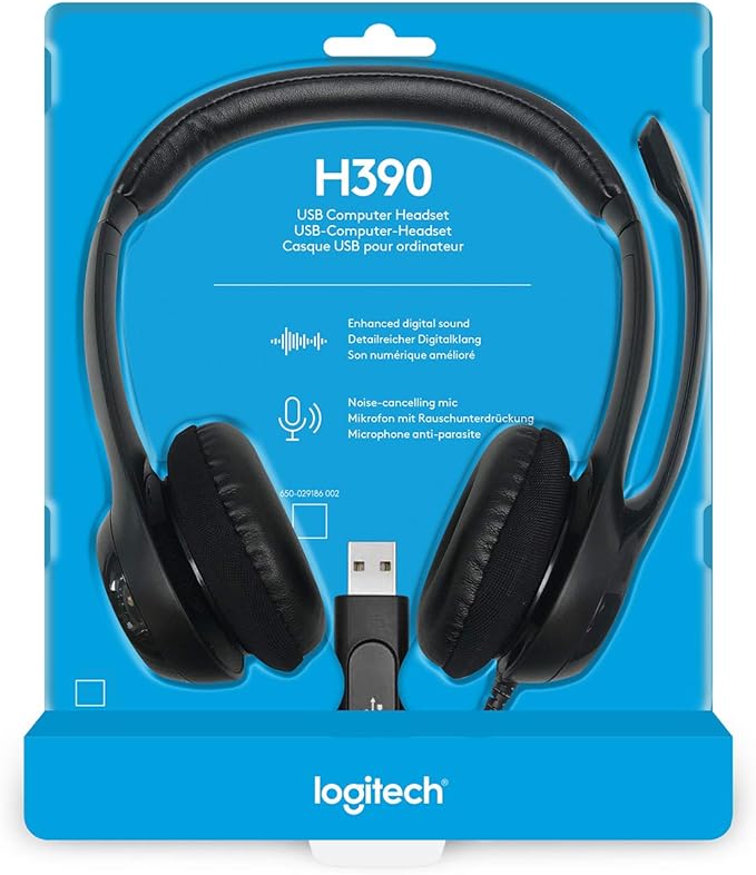 Logitech H390 USB computer headset
