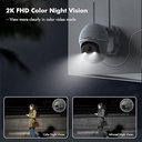 Zumimall 360° Wireless PTZ Home Security Camera