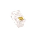 Smiton RJ9 Telephone Cable 4P4C Connector
