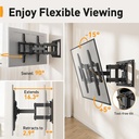 Perlegear Full-Motion TV Wall Mount
