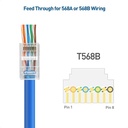 Cable Matters 100-Pack Cat 6 Pass Through Connectors