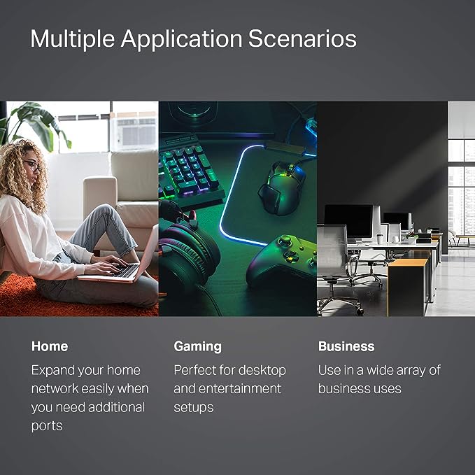 TP-Link TL-SG105, 5 Port Gigabit Unmanaged Ethernet Switch